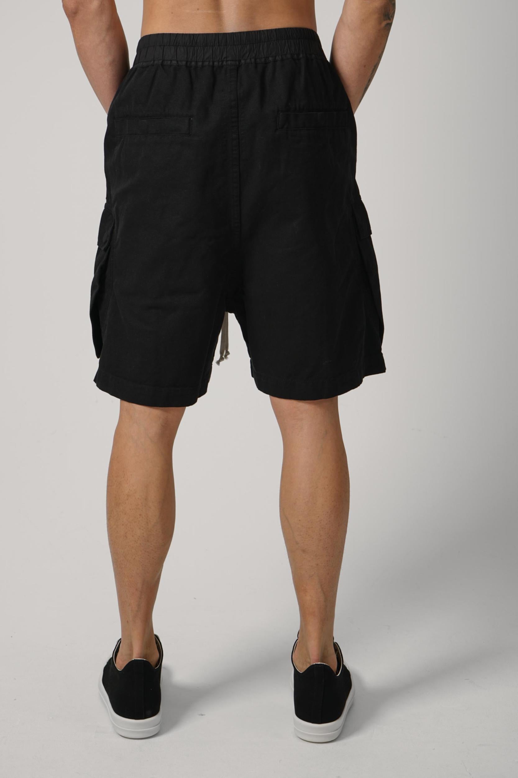 Rick Owens Drkshdw Cargobela Shorts Black