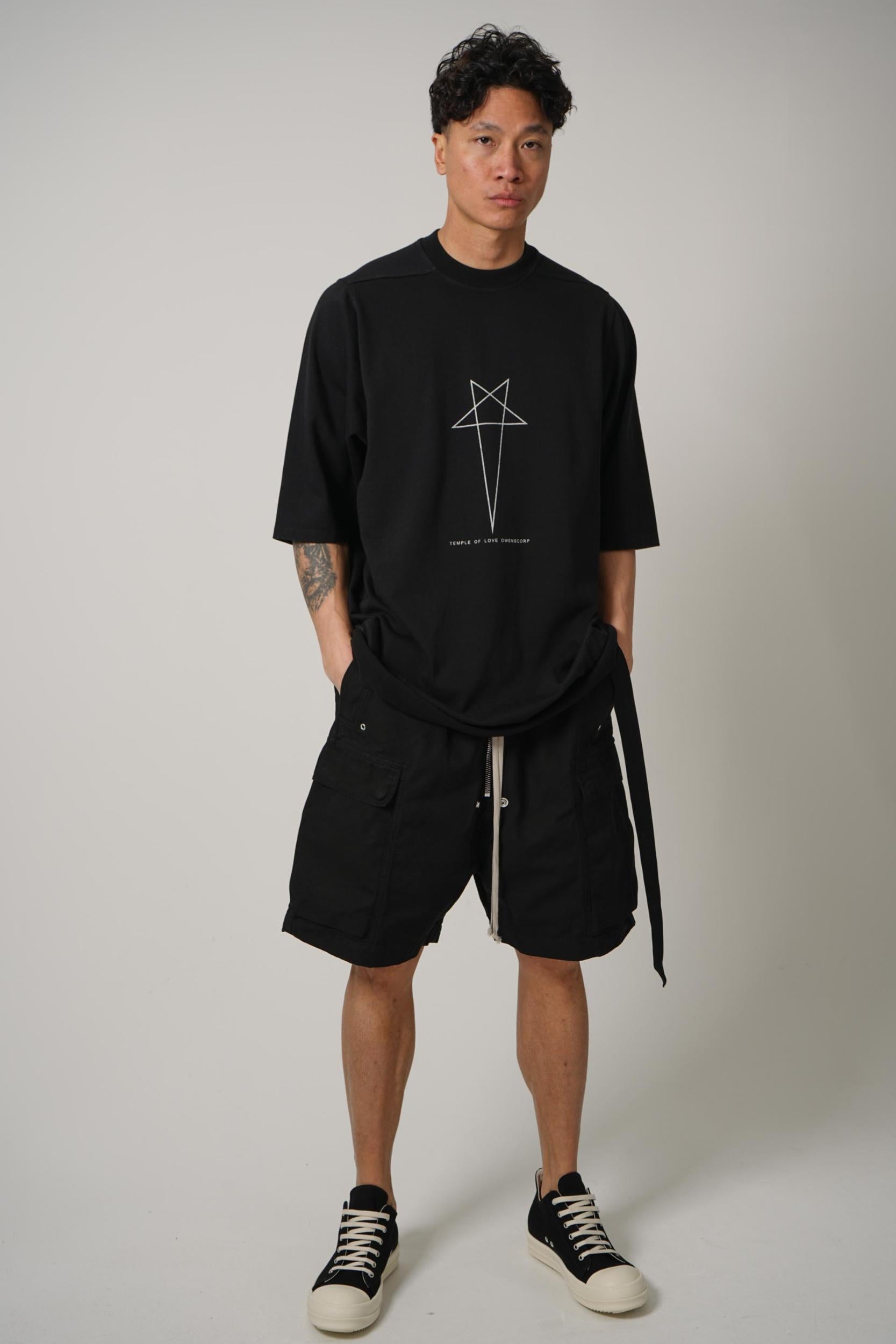 Rick Owens Drkshdw Cargobela Shorts Black