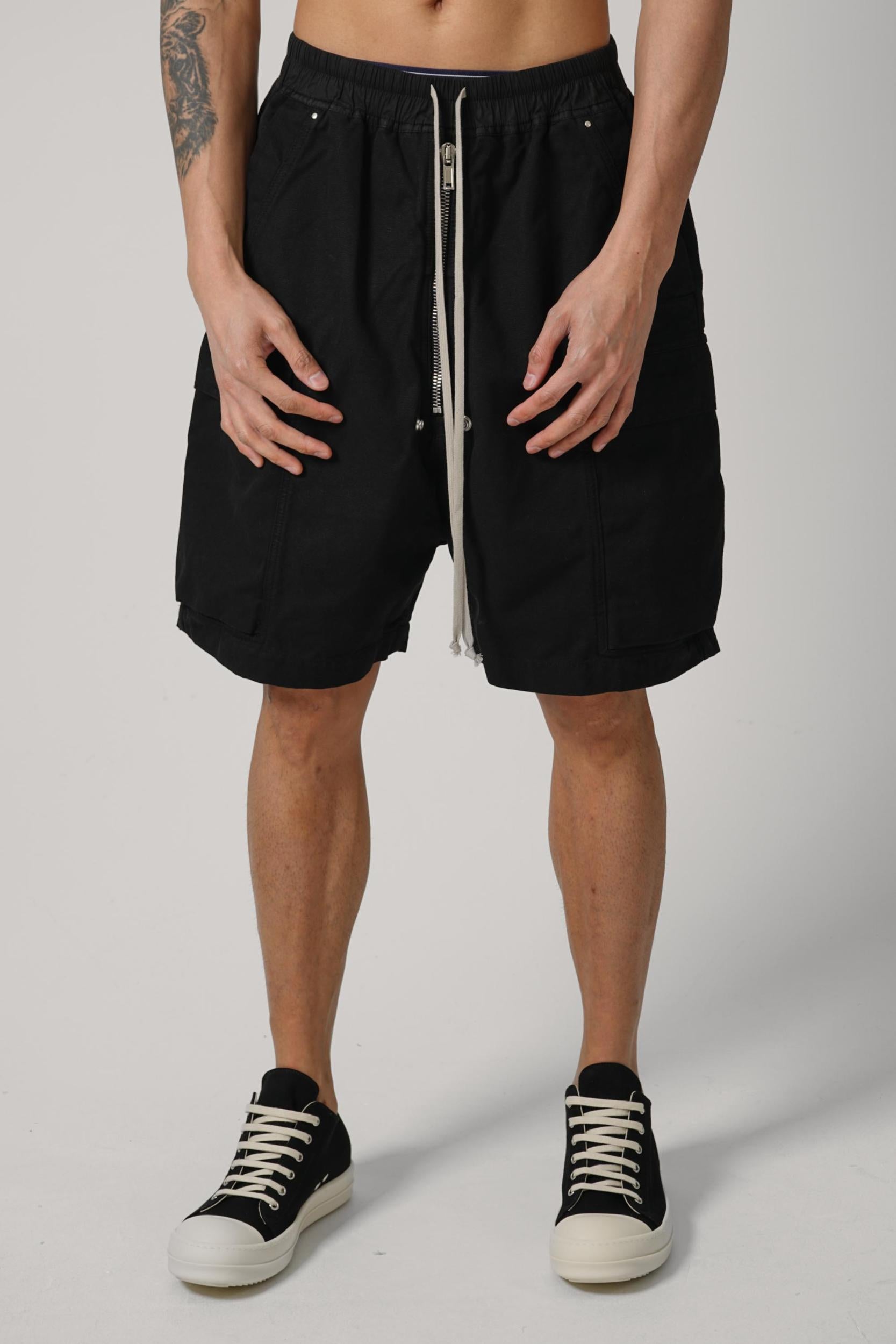 Rick Owens Drkshdw Cargobela Shorts Black