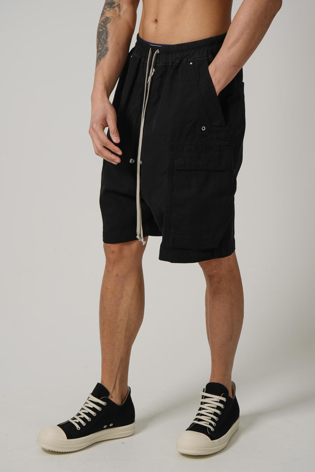Rick Owens Drkshdw Cargobela Shorts Black