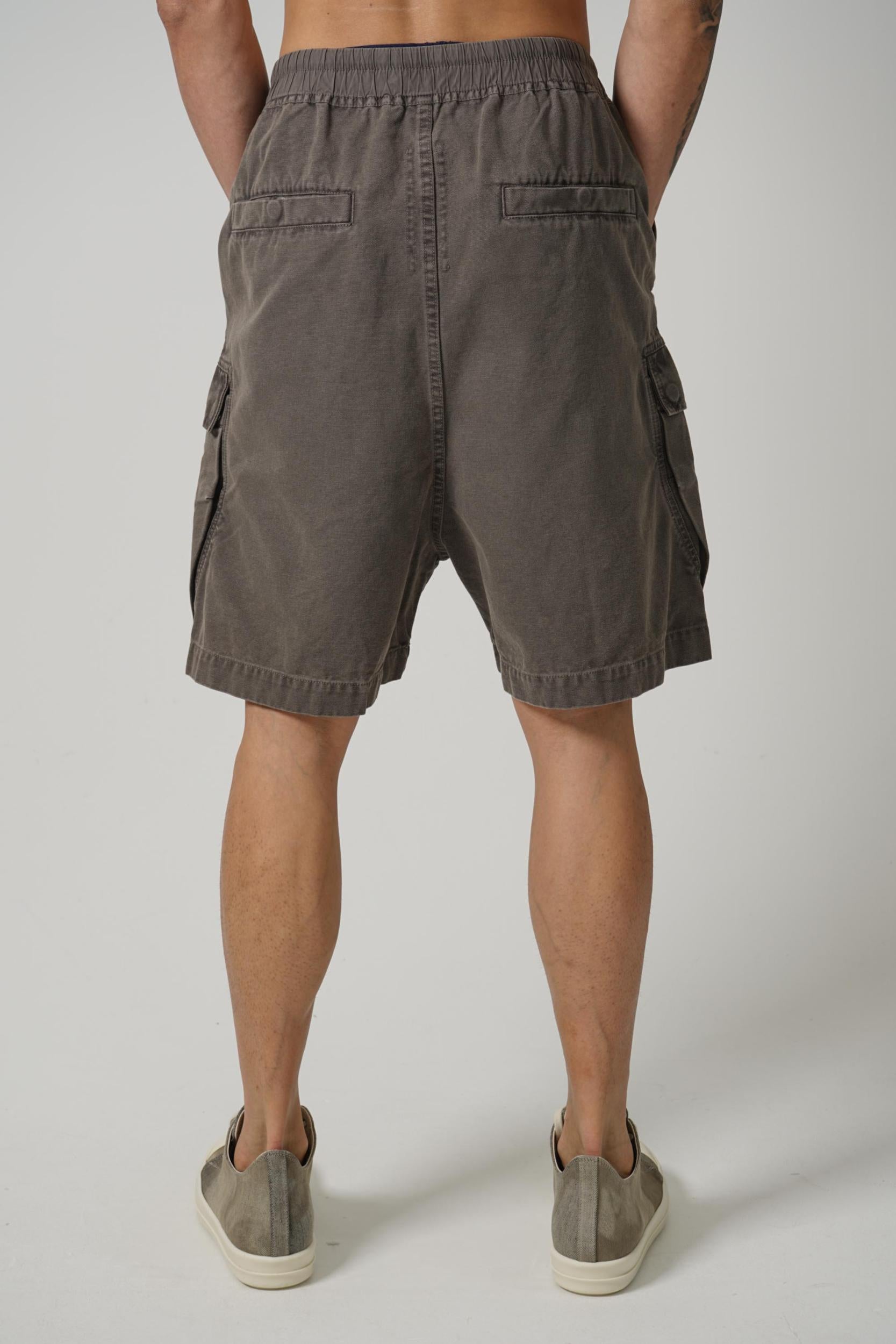 Rick Owens Drkshdw Cargobella Shorts Dust