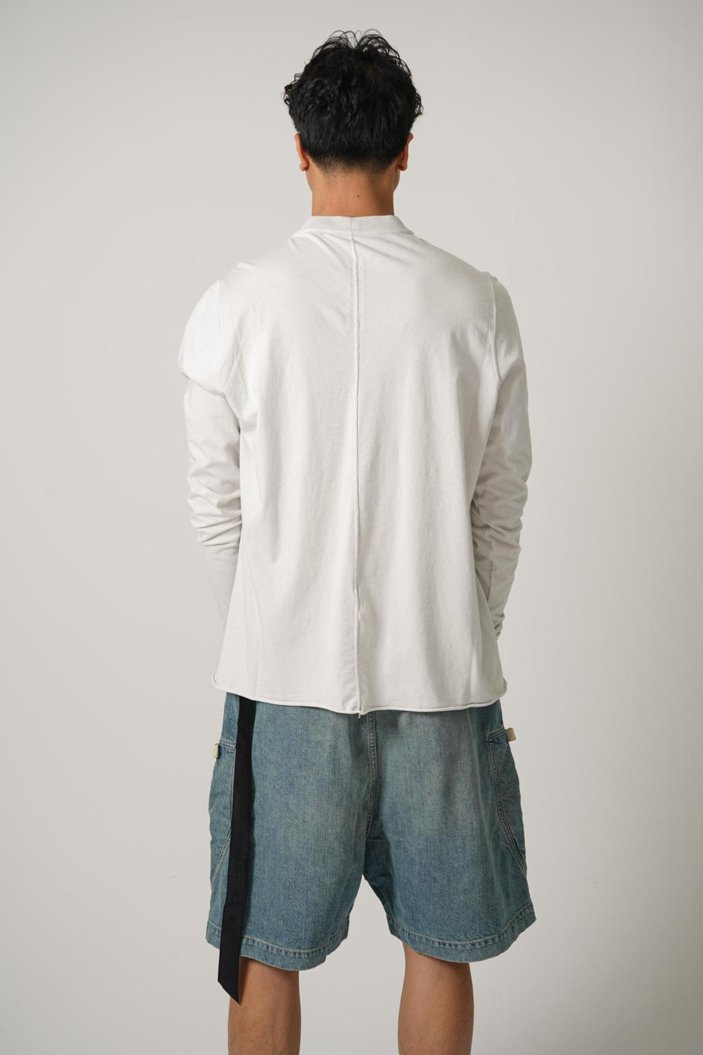 Rick Owens Drkshdw Crewneck Sweatshirt Milk Wash