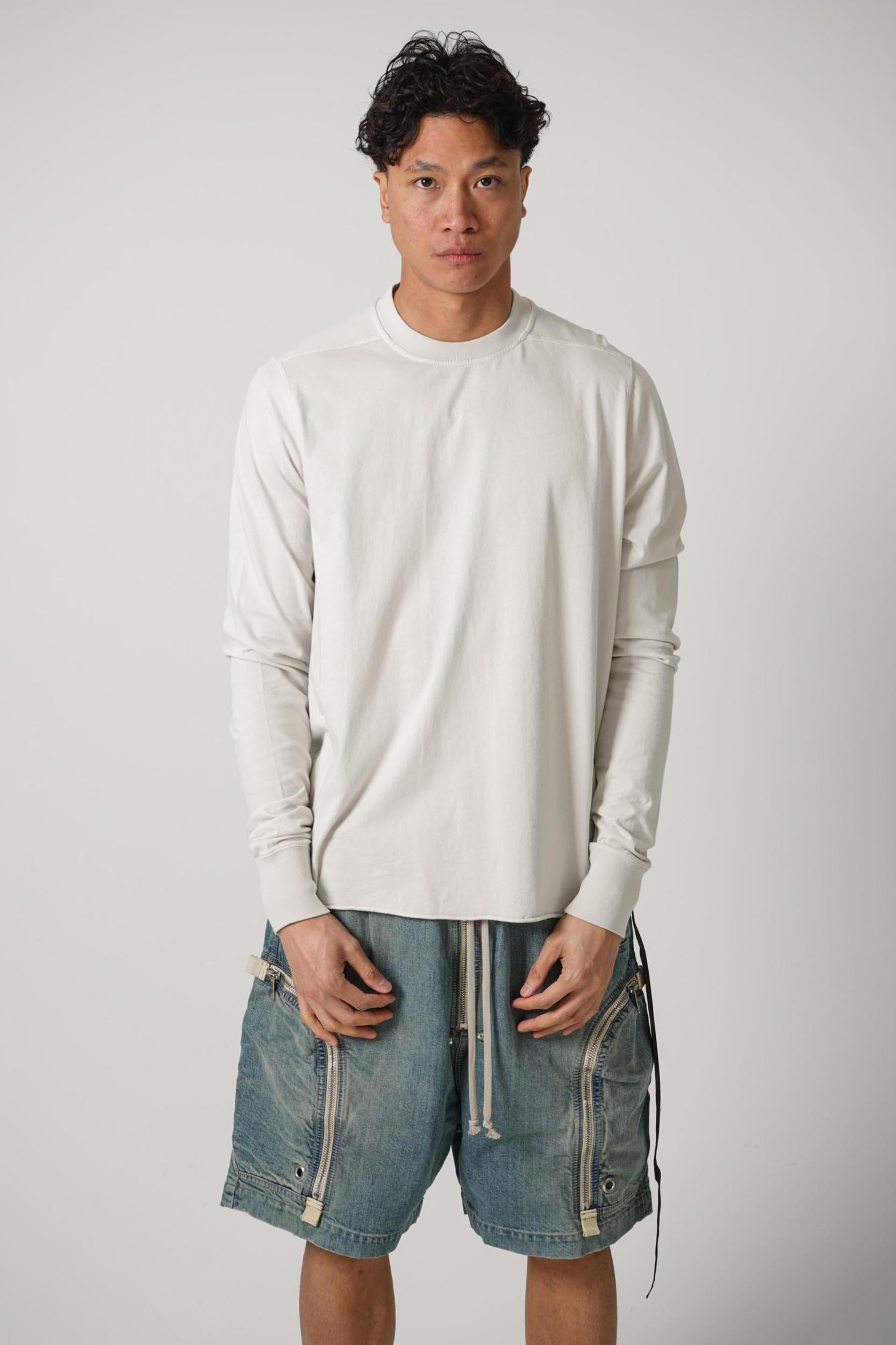 Rick Owens Drkshdw Crewneck Sweatshirt Milk Wash