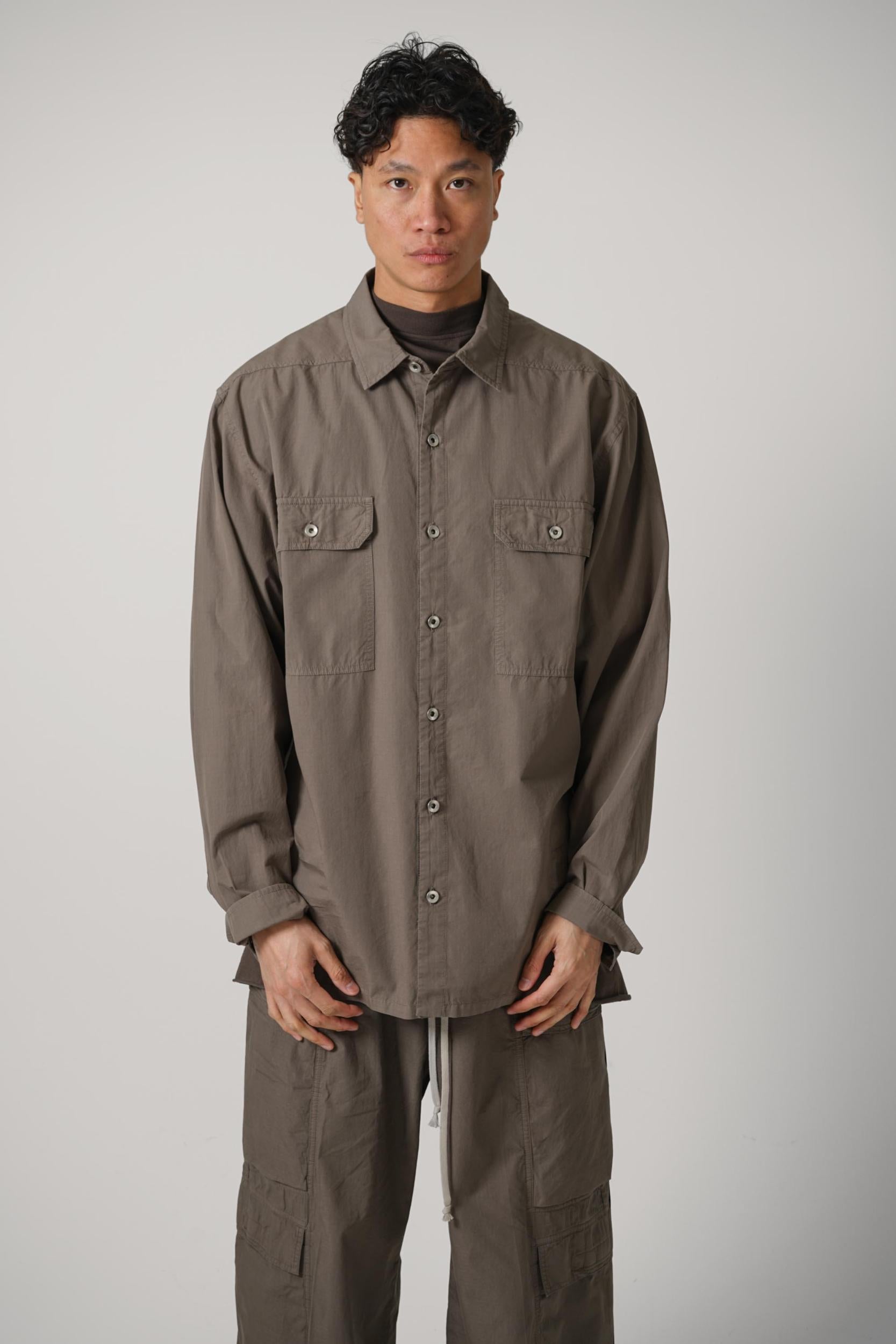 Rick Owens Drkshdw Jumbo Outershirt Dust