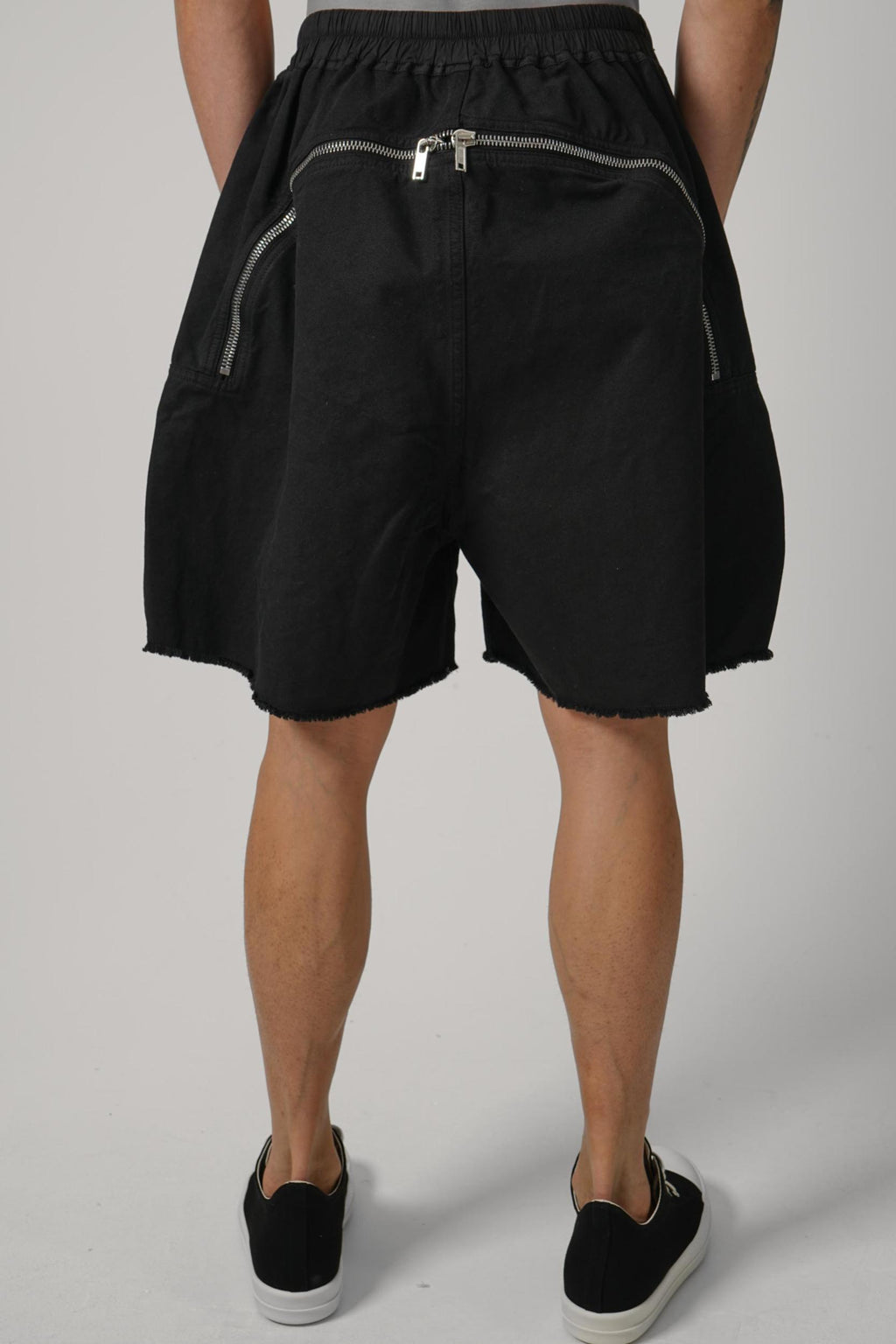 Rick Owens Drkshdw Long Boxers Butt Zip Black