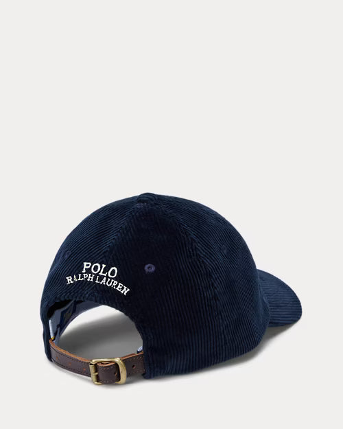 Ralph Lauren Corduroy Ball Cap – Aviator Navy
