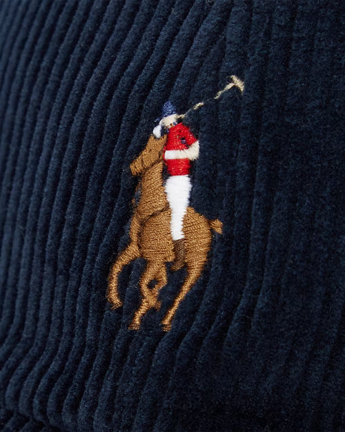 Ralph Lauren Corduroy Ball Cap – Aviator Navy