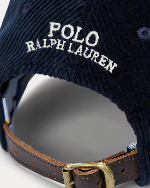 Ralph Lauren Corduroy Ball Cap – Aviator Navy