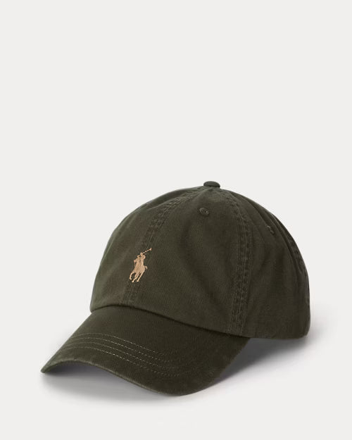 Ralph Lauren The Iconic Cotton Chino Ball Cap – Company Olive