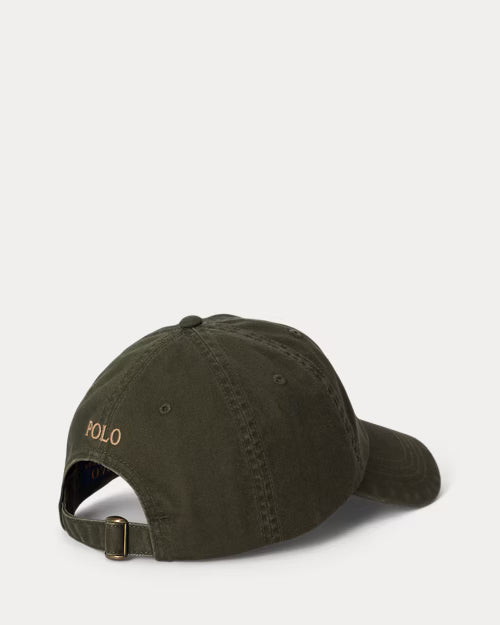 Ralph Lauren The Iconic Cotton Chino Ball Cap – Company Olive