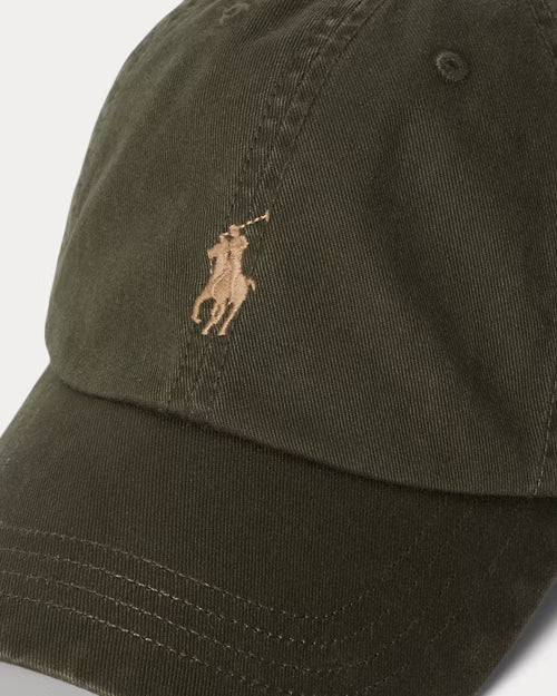 Ralph Lauren The Iconic Cotton Chino Ball Cap – Company Olive