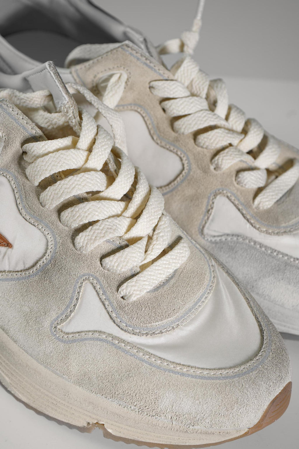 Running Sole White/Beige/Brown