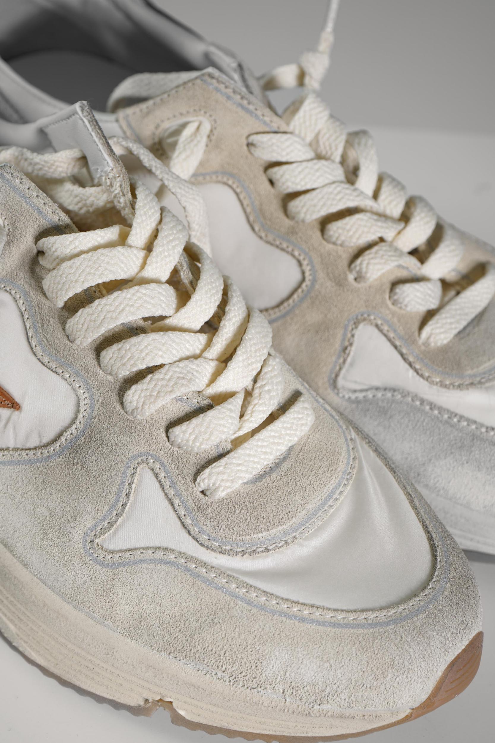 Running Sole White/Beige/Brown