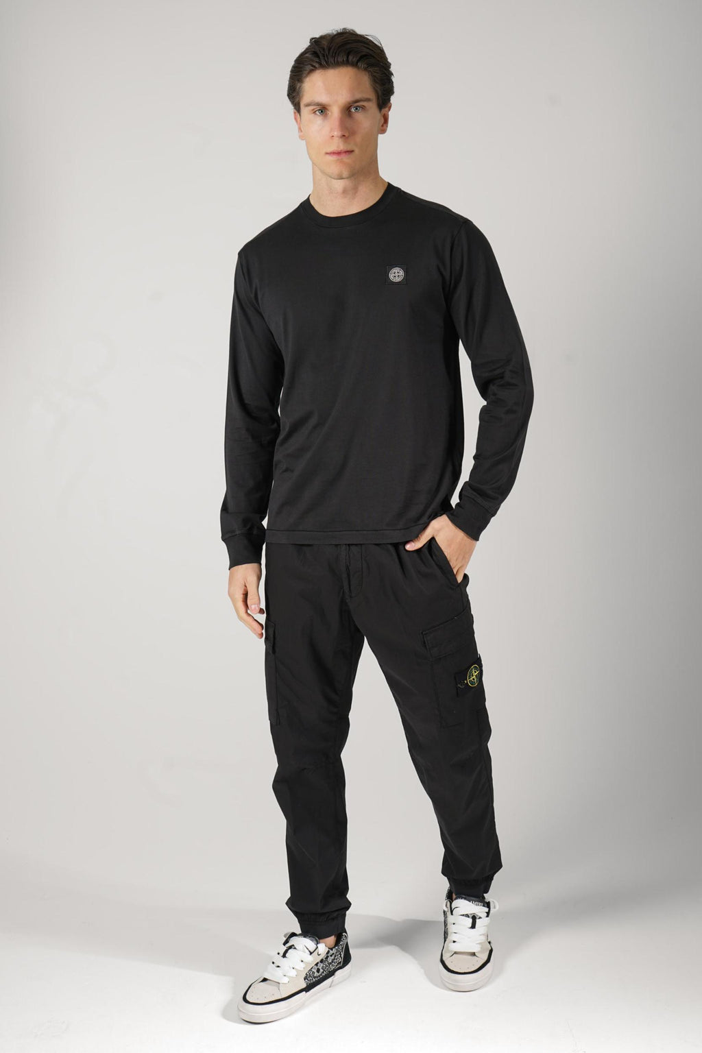 S0013 Stone Island Longsleeve Black