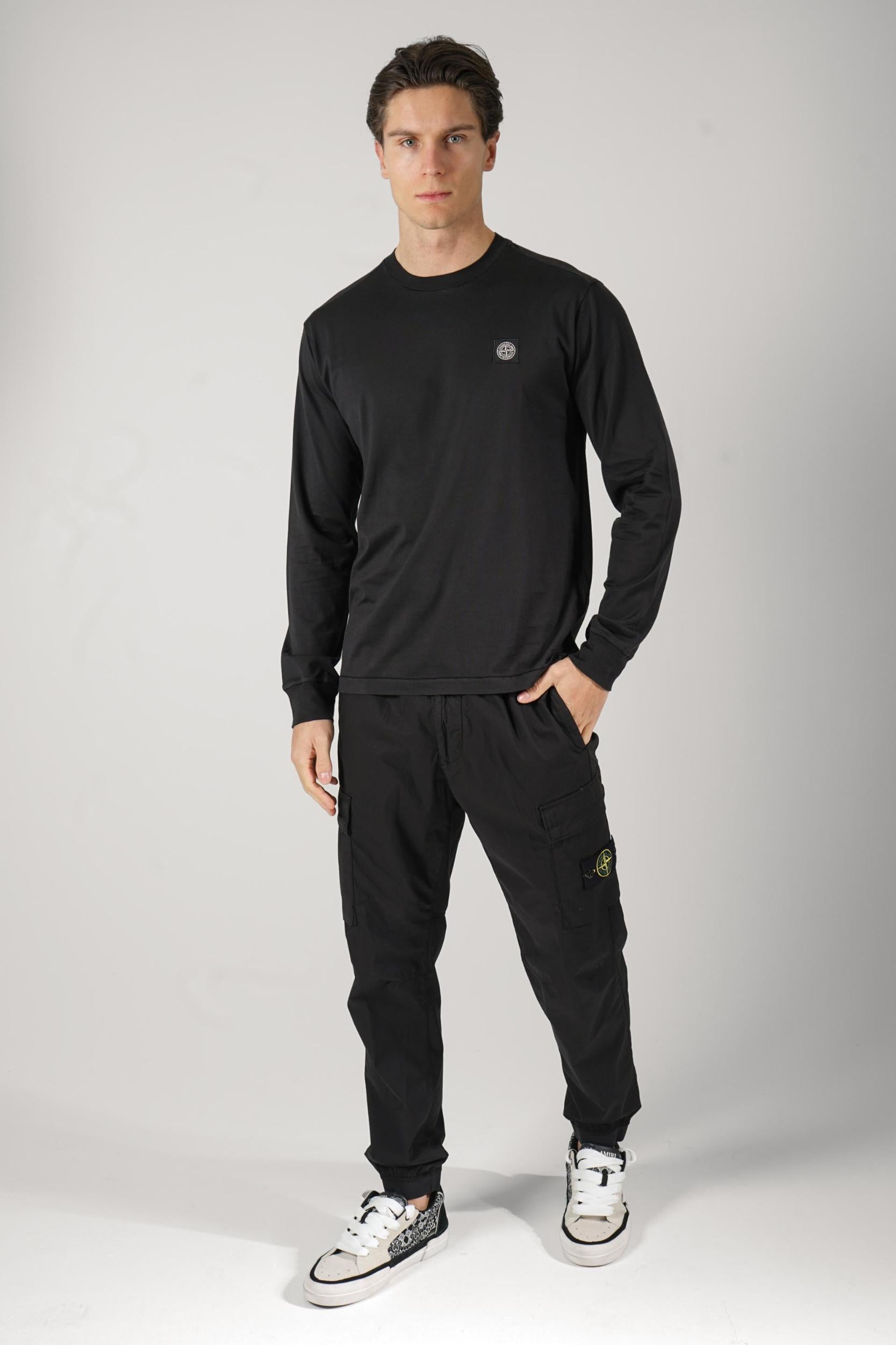 S0013 Stone Island Longsleeve Black