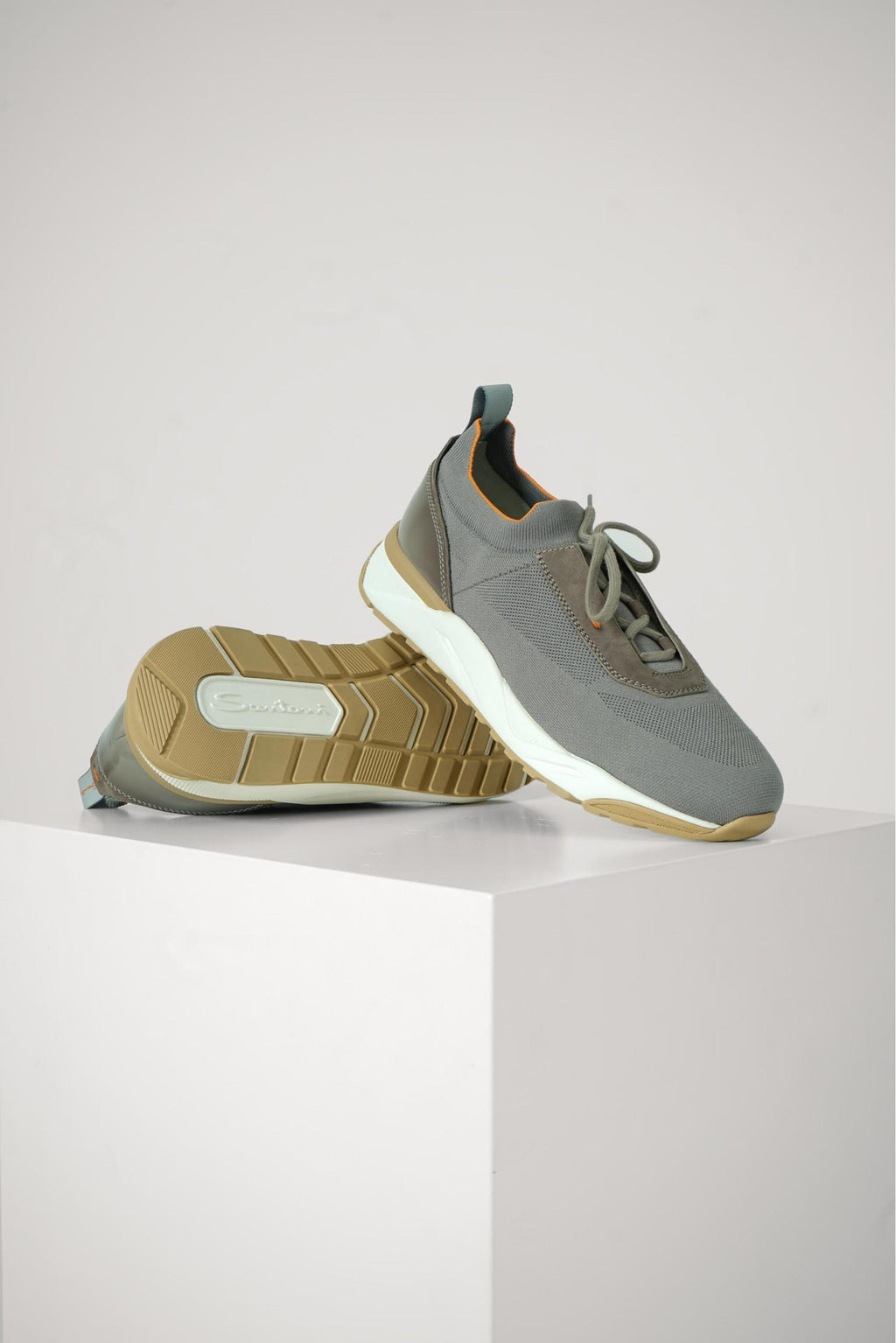 Santoni Flin Hode Sneaker Beige