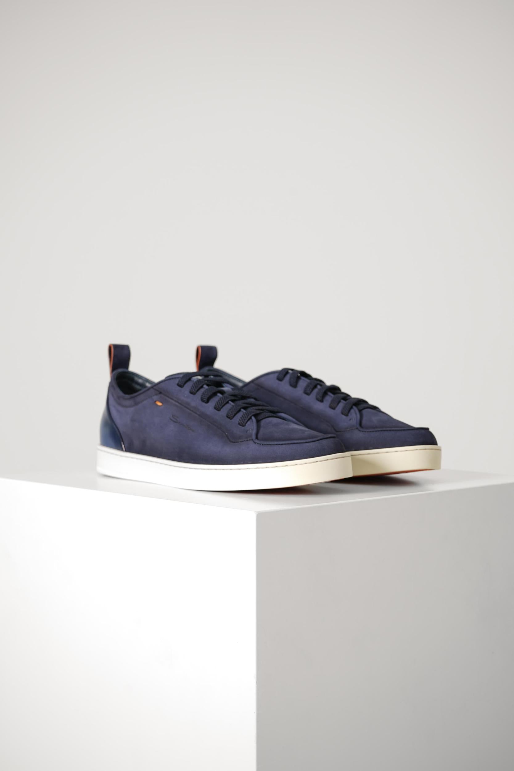 Santoni Montecarlo Sneaker Navy