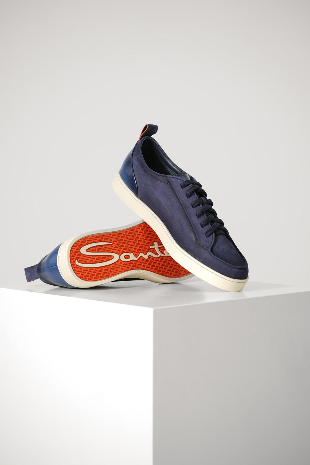 Santoni Montecarlo Sneaker Navy