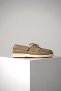 Santoni Oyster Loafer Beige