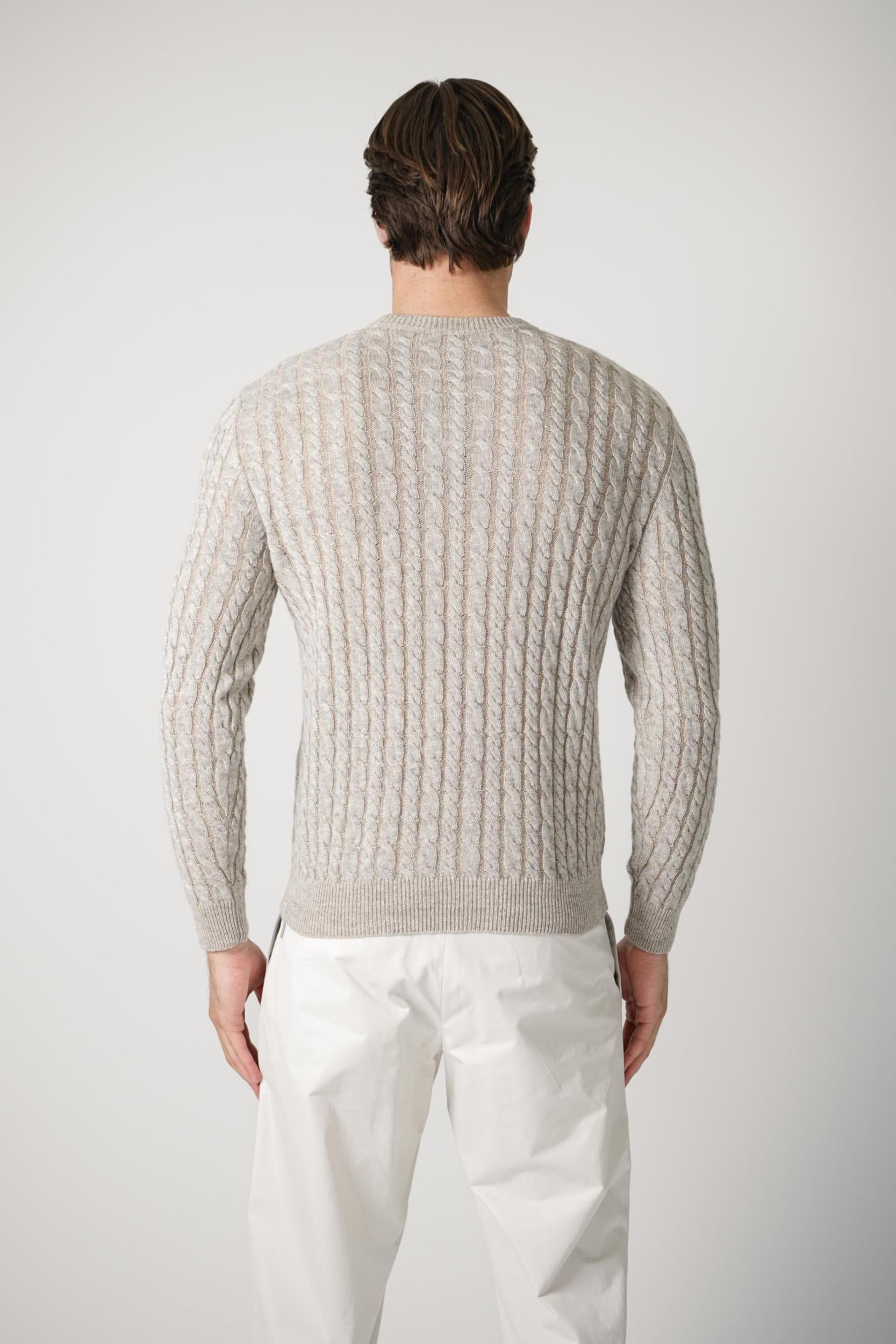 Sease Cable Knit Vanise Beige