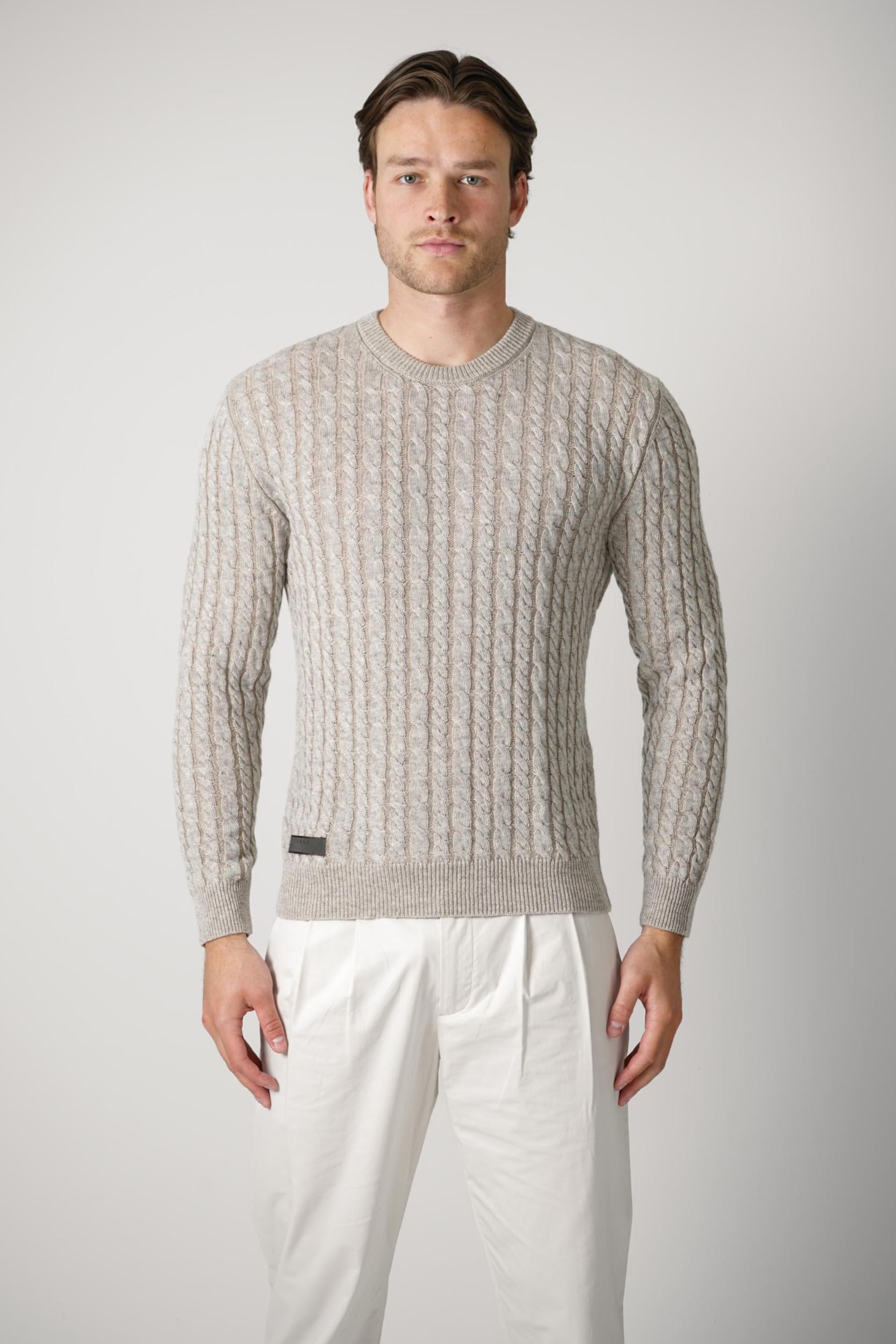 Sease Cable Knit Vanise Beige