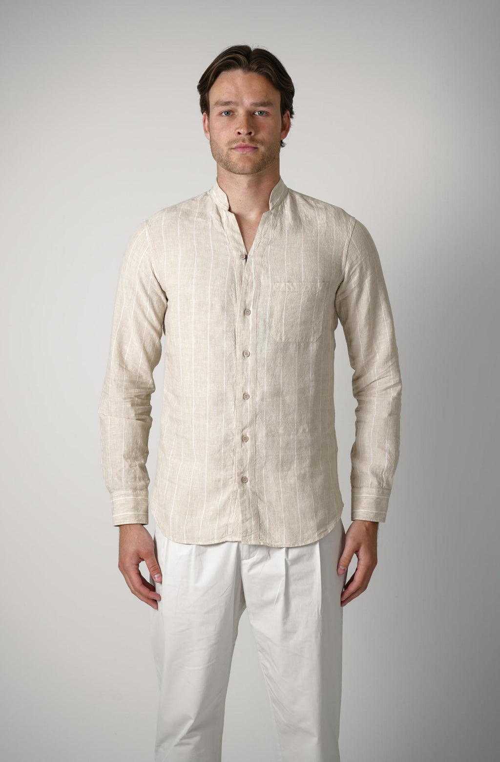 Sease Fish Tail Shirt Beige