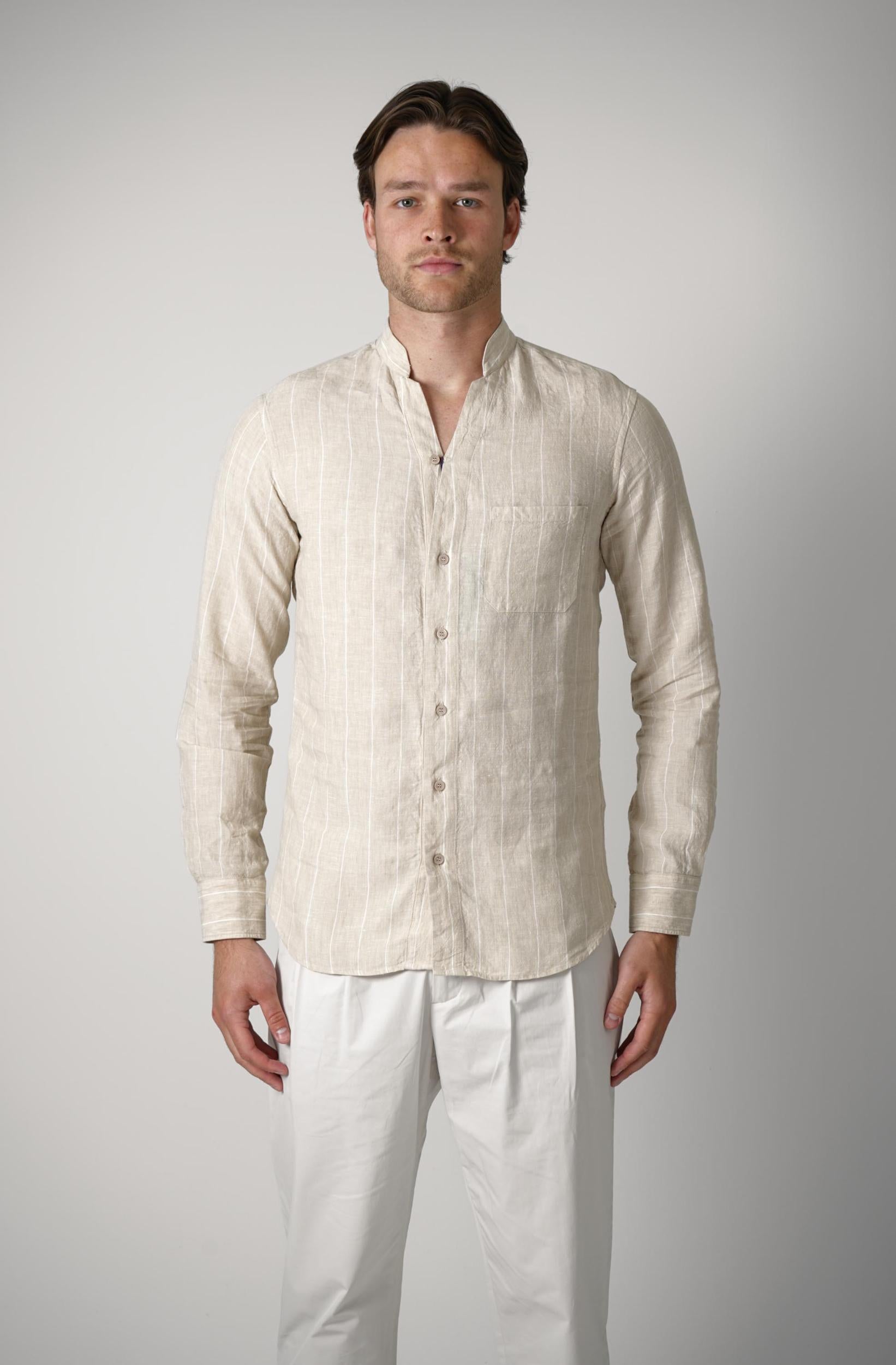 Sease Fish Tail Shirt Beige