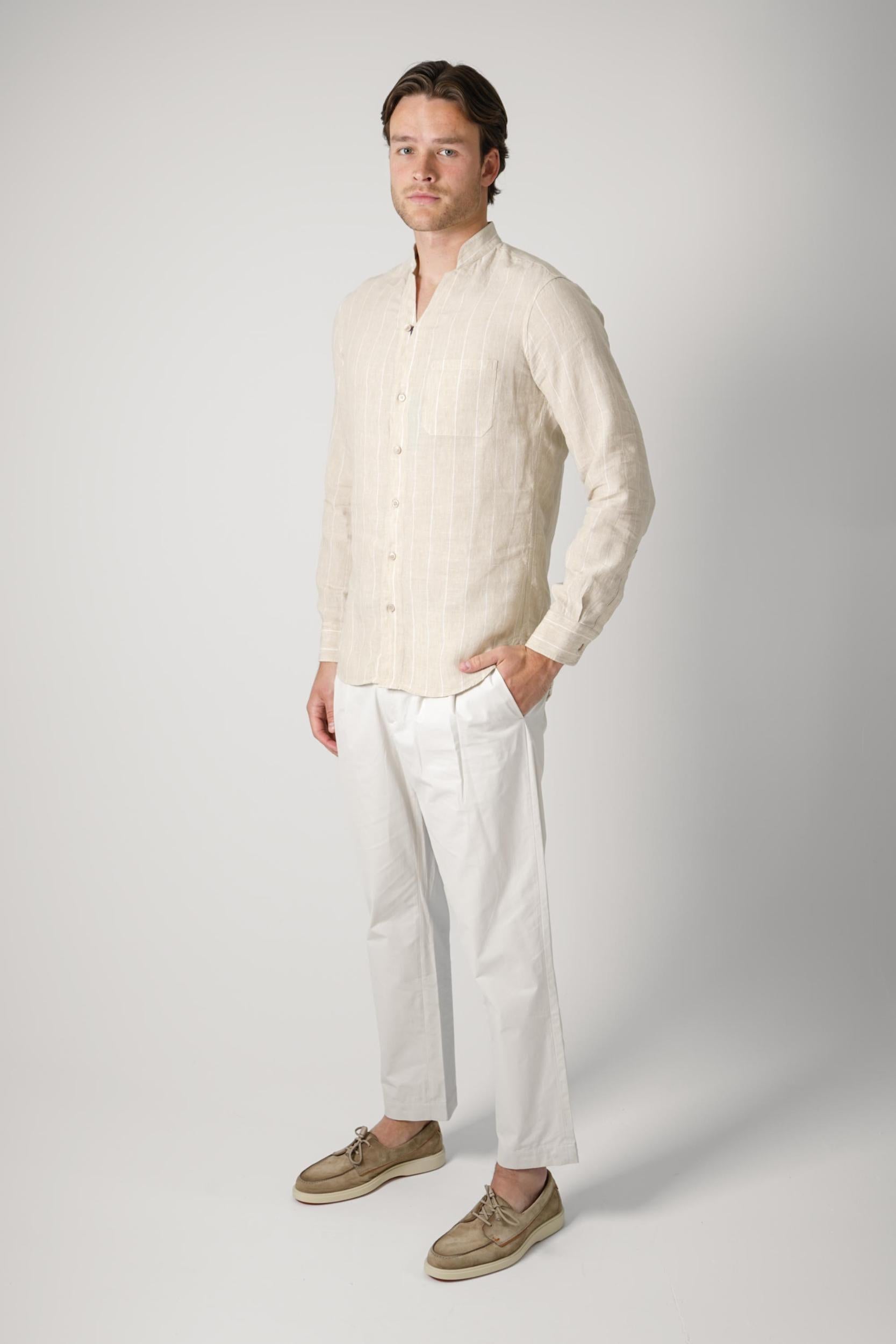 Sease Fish Tail Shirt Beige
