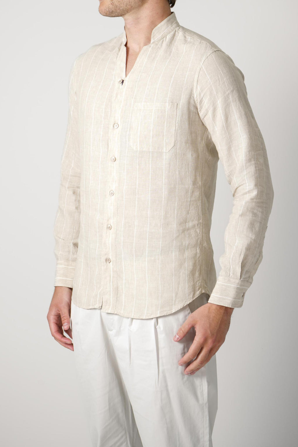 Sease Fish Tail Shirt Beige