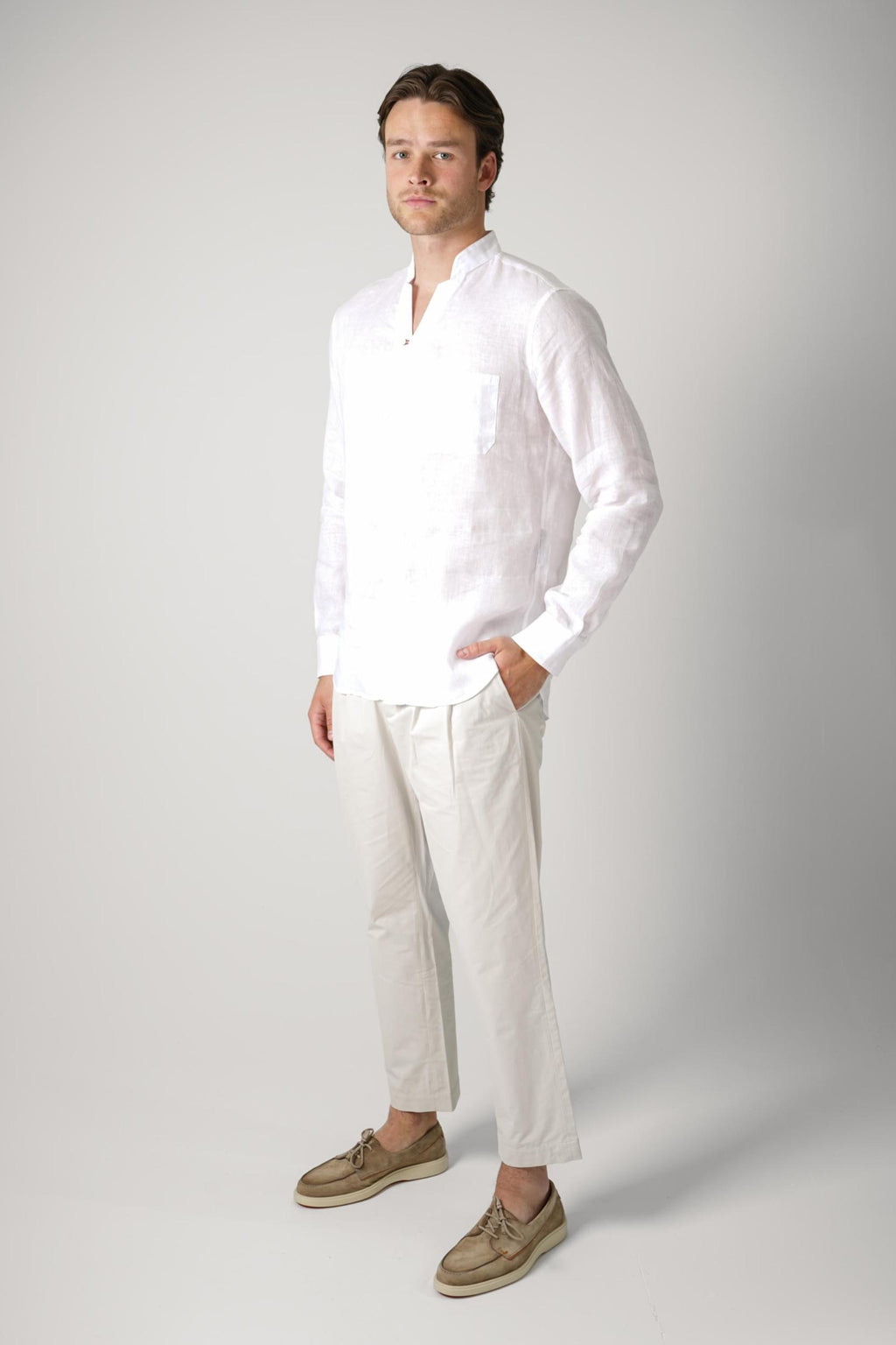 Sease Fish Tail Shirt White