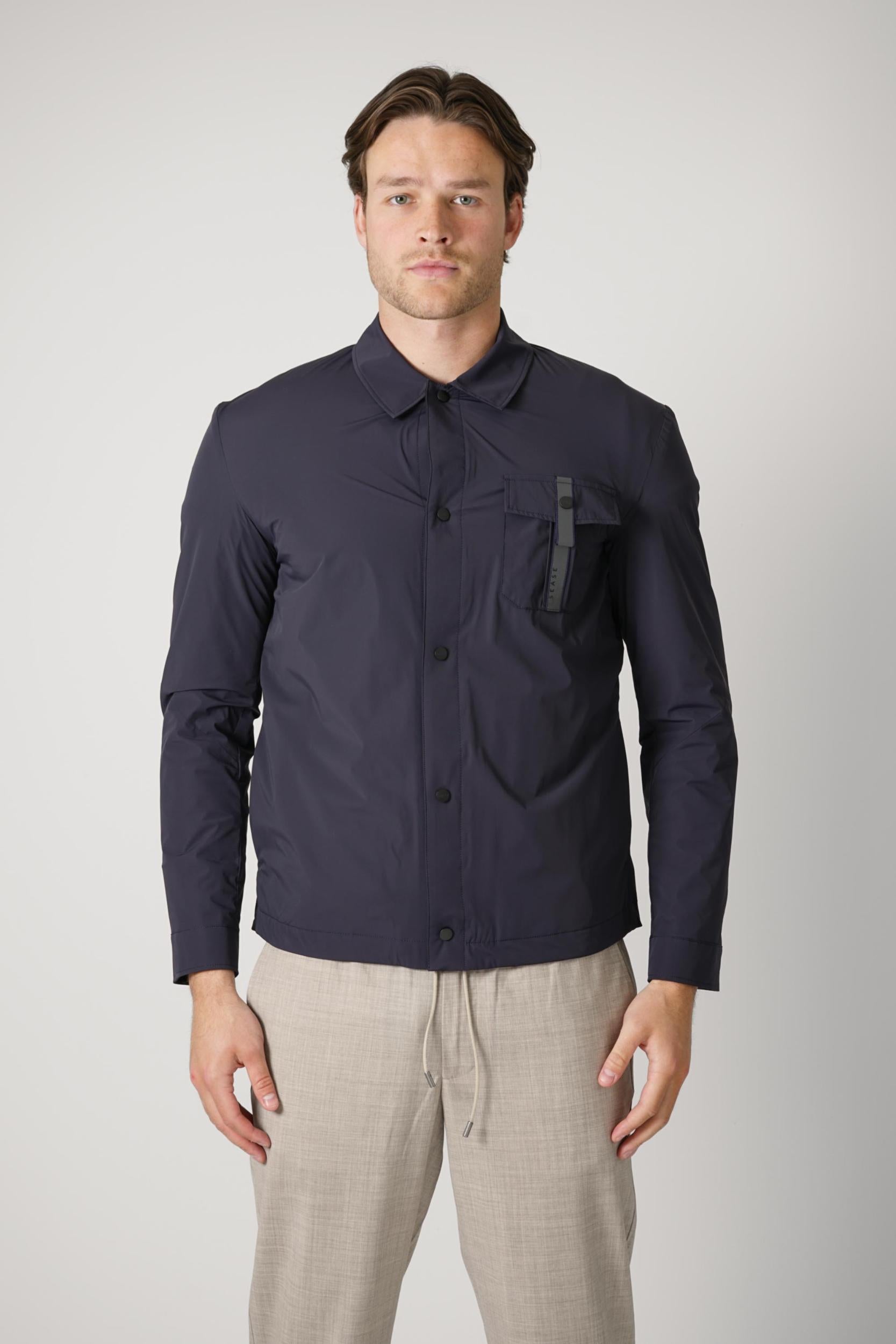 Sease Jib Set Overshirt Dark Blue