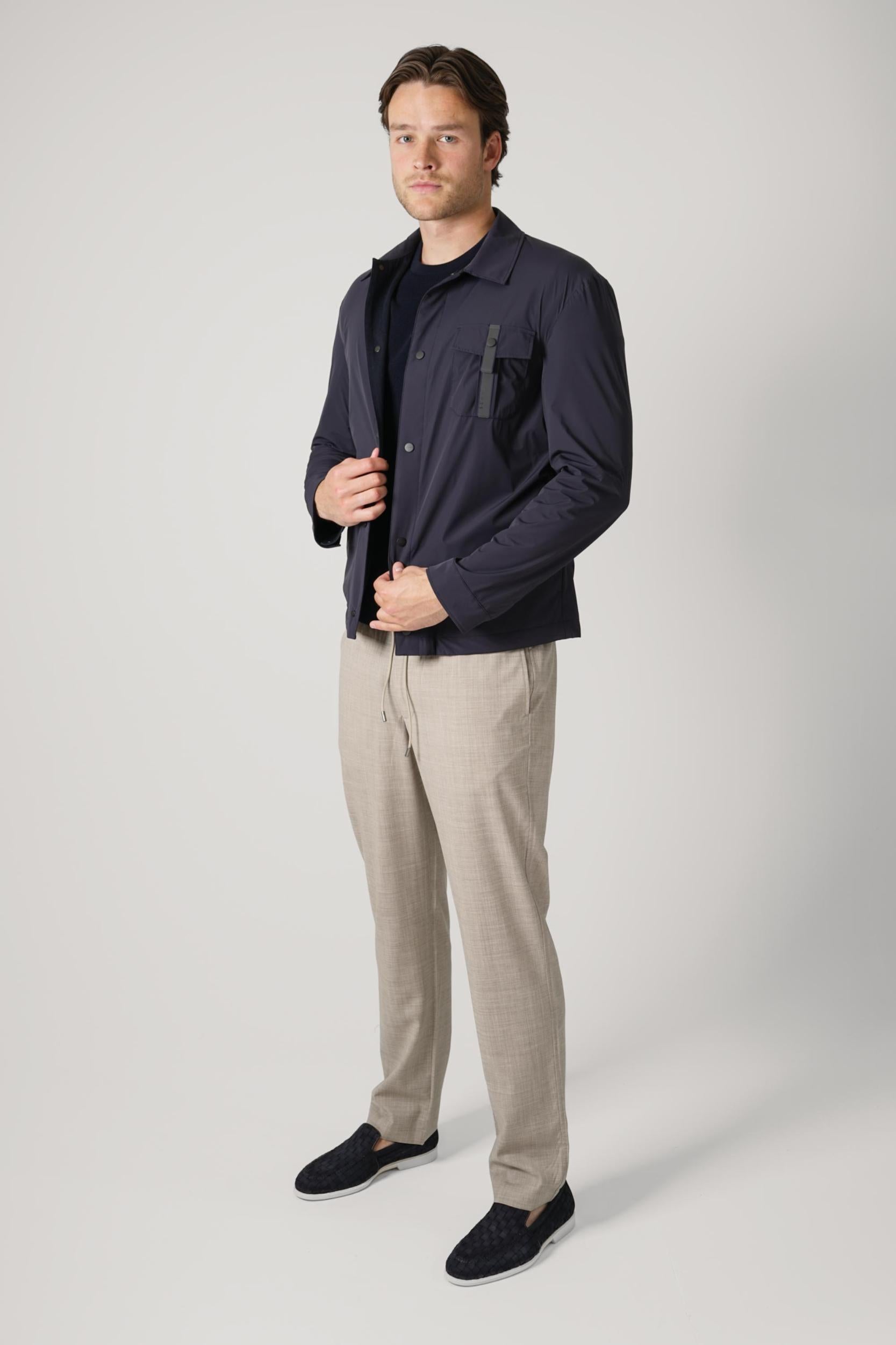 Sease Jib Set Overshirt Dark Blue