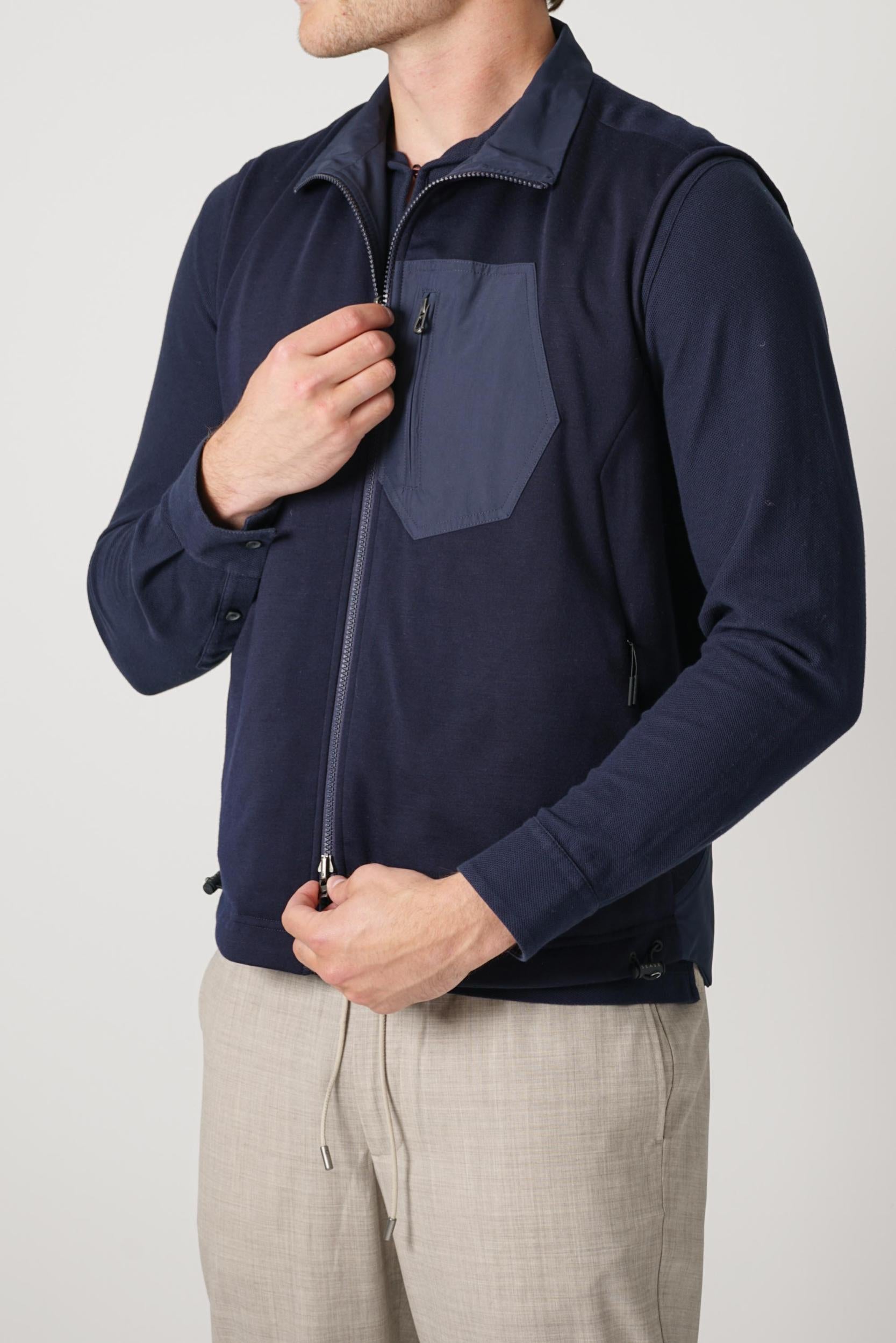 Sease Padded Explorer Vest Navy Blue – JURGEN STORE