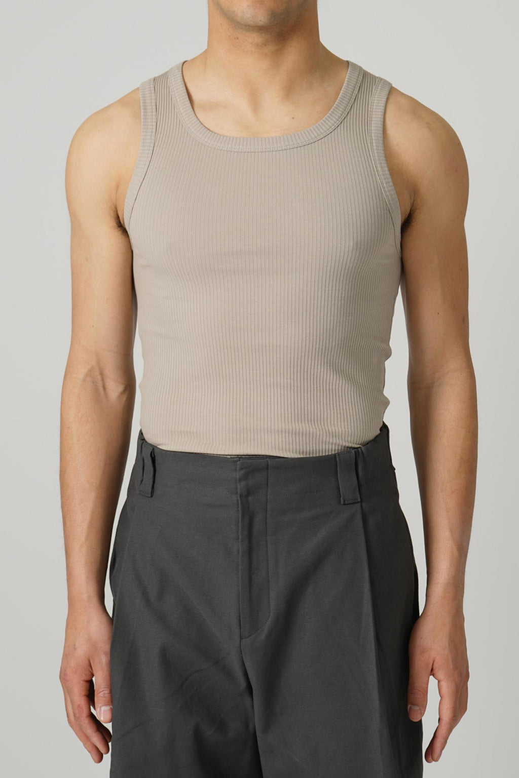 Seventh Base Rib Vest Sand