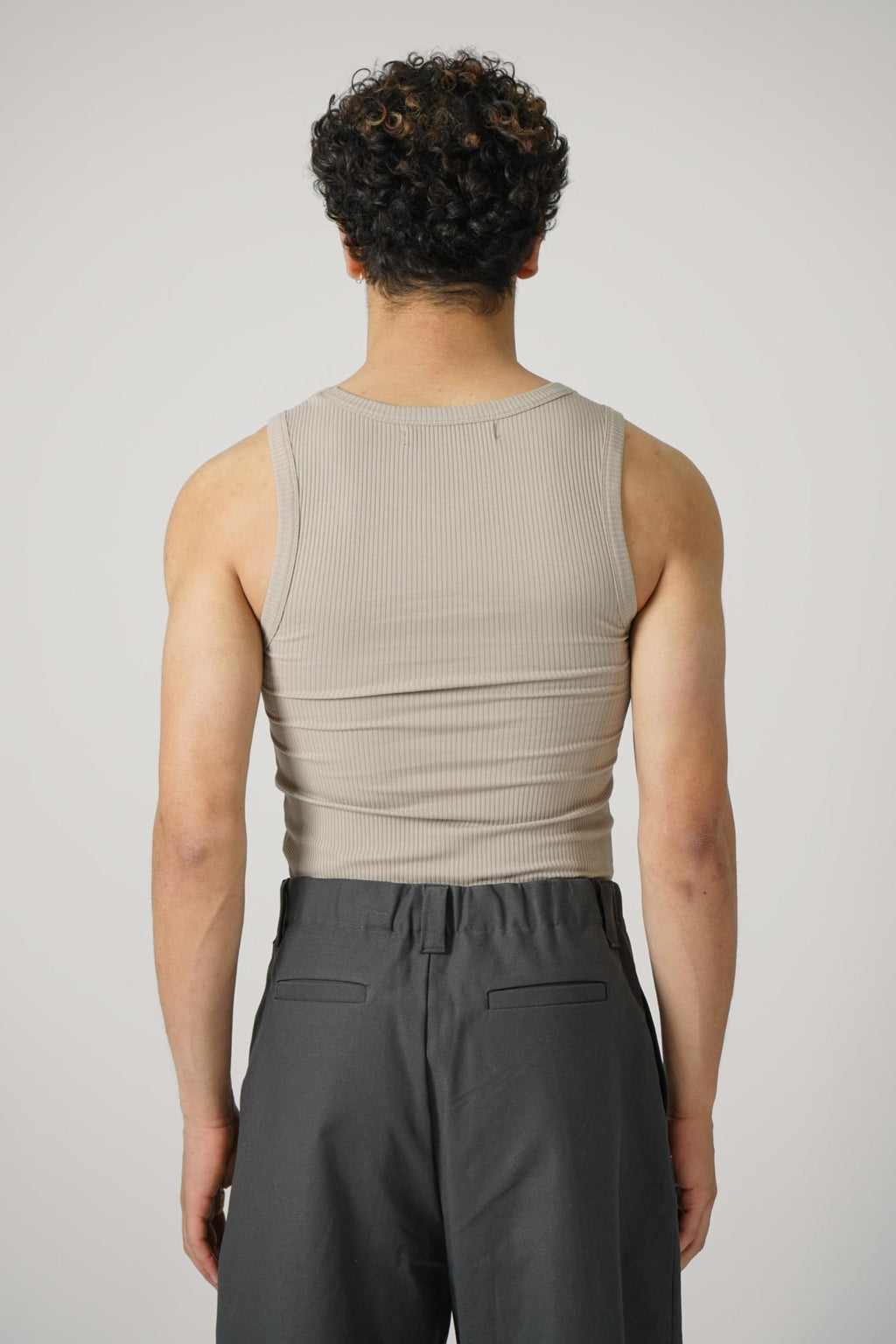 Seventh Base Rib Vest Sand