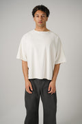 Seventh Box Cut Tee Flat White