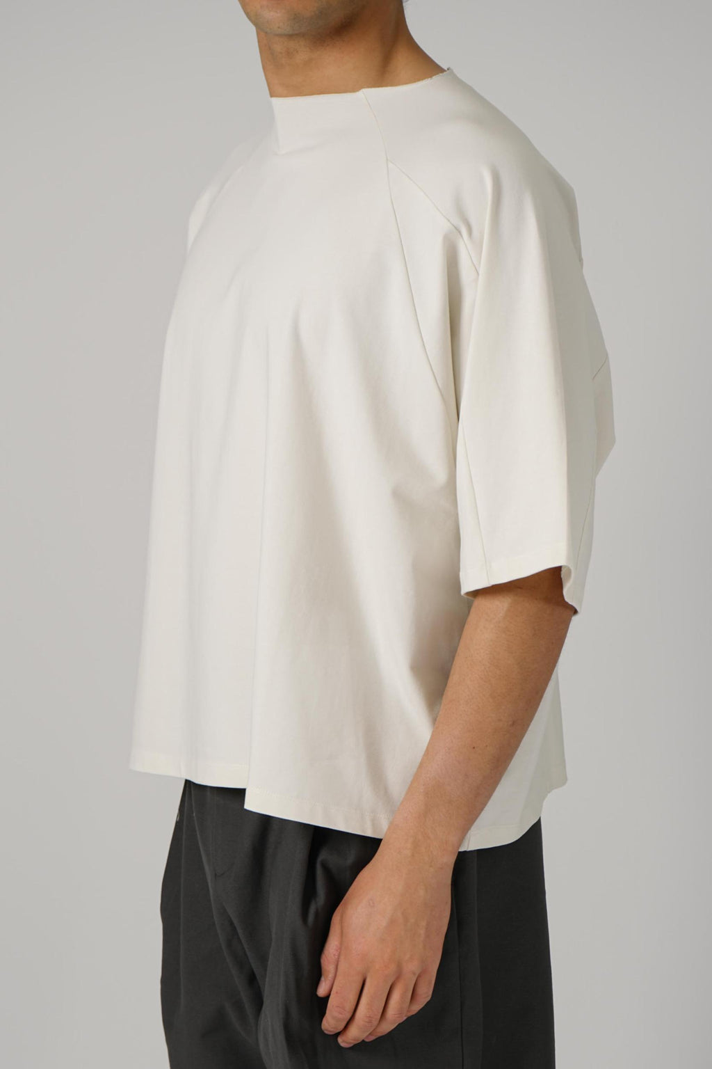 Seventh Box Cut Tee Flat White