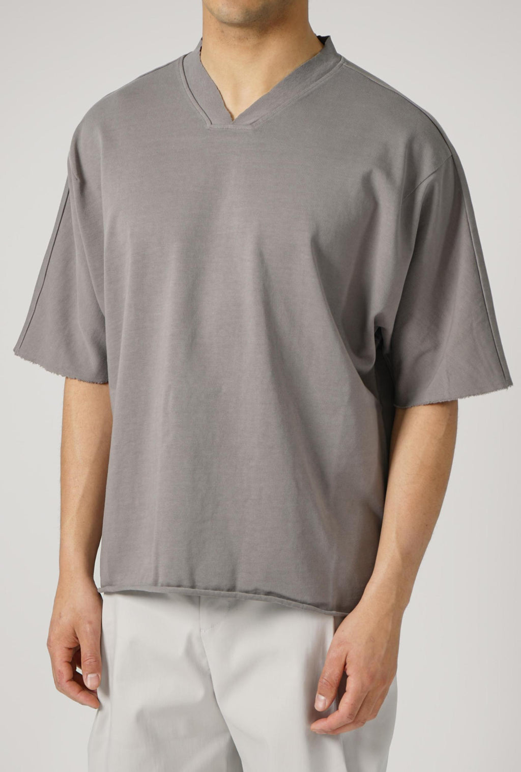 Seventh V-Neck Tee Taupe