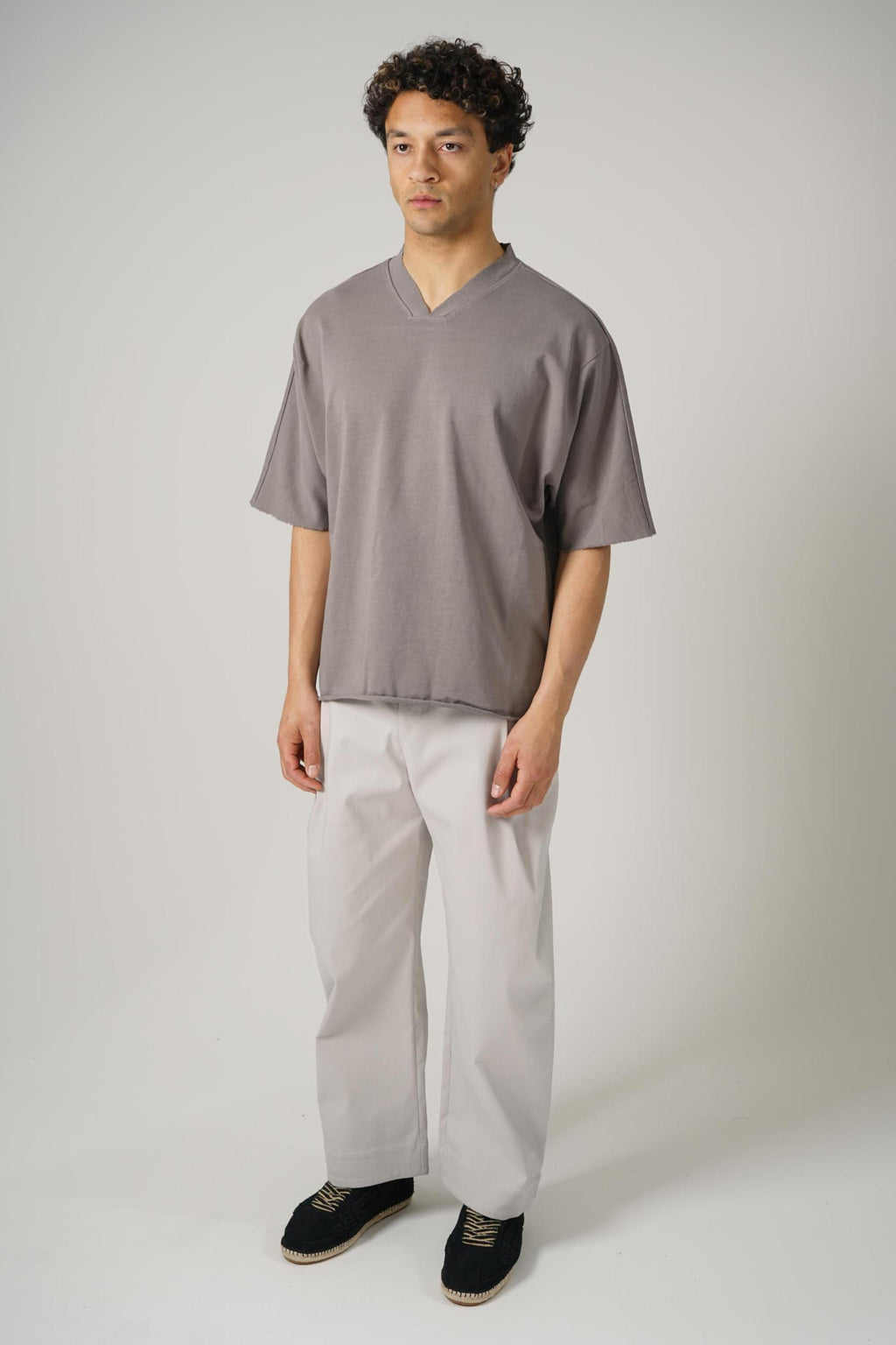 Seventh V-Neck Tee Taupe