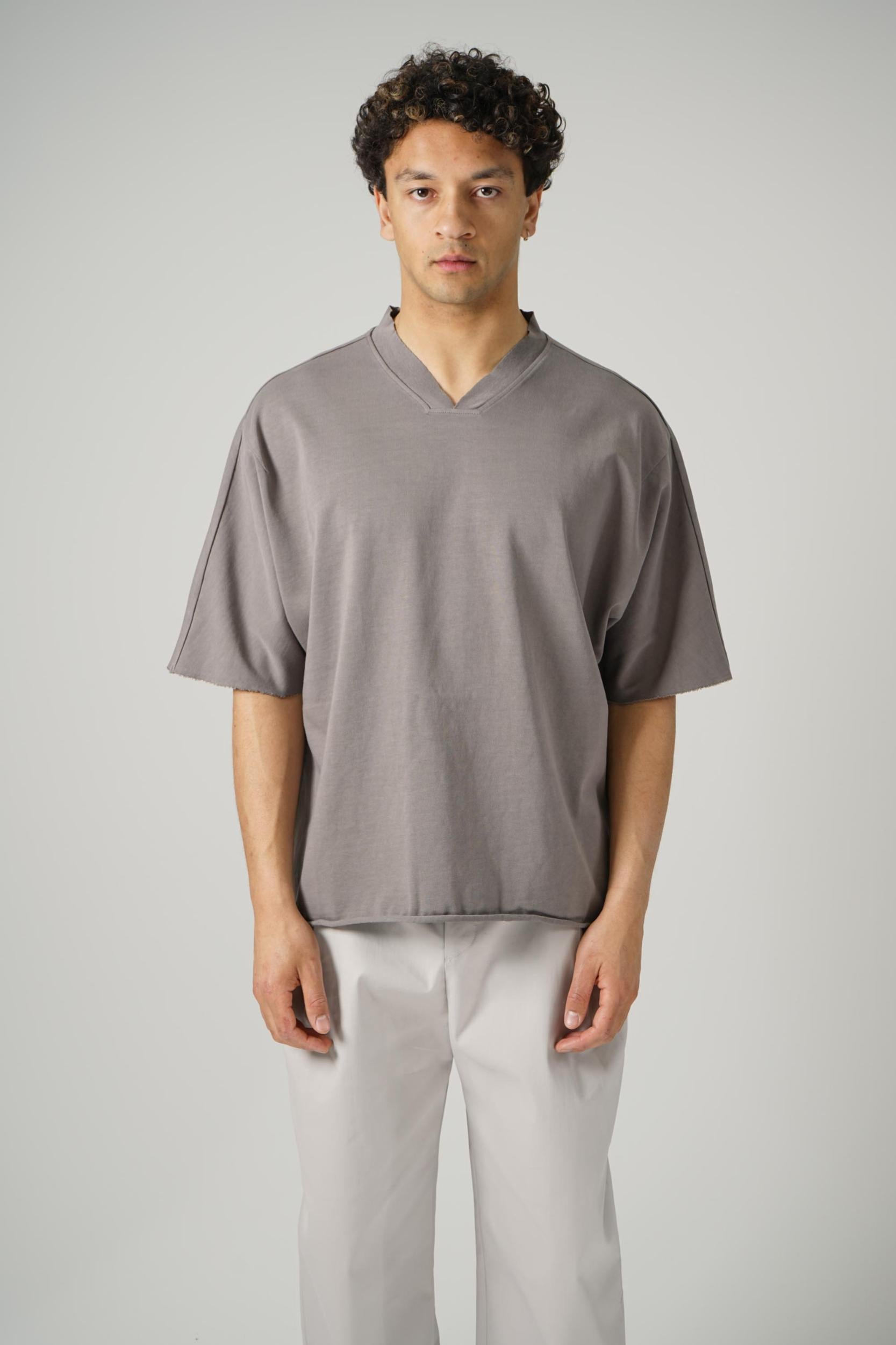 Seventh V-Neck Tee Taupe
