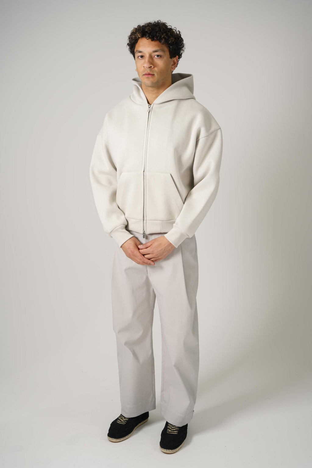 Seventh V2 Zipped Hoodie Bone