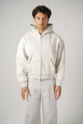 Seventh V2 Zipped Hoodie Bone