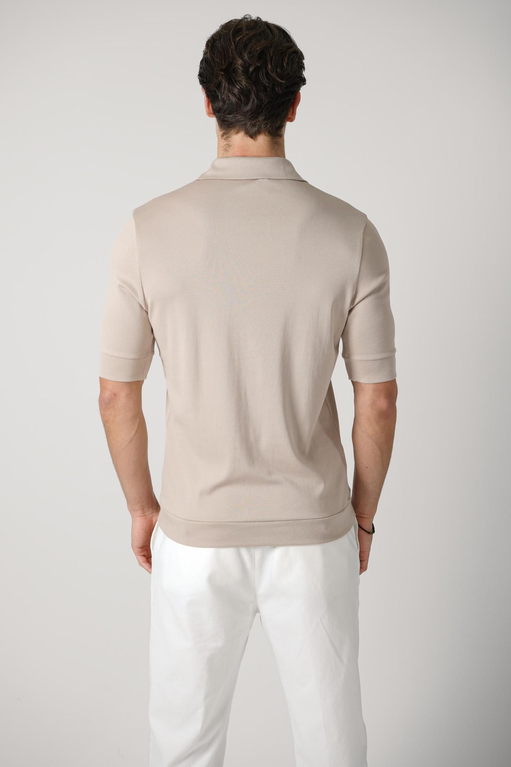 Stefan Brandt 100% Urpima Sea Island Polo Piedra