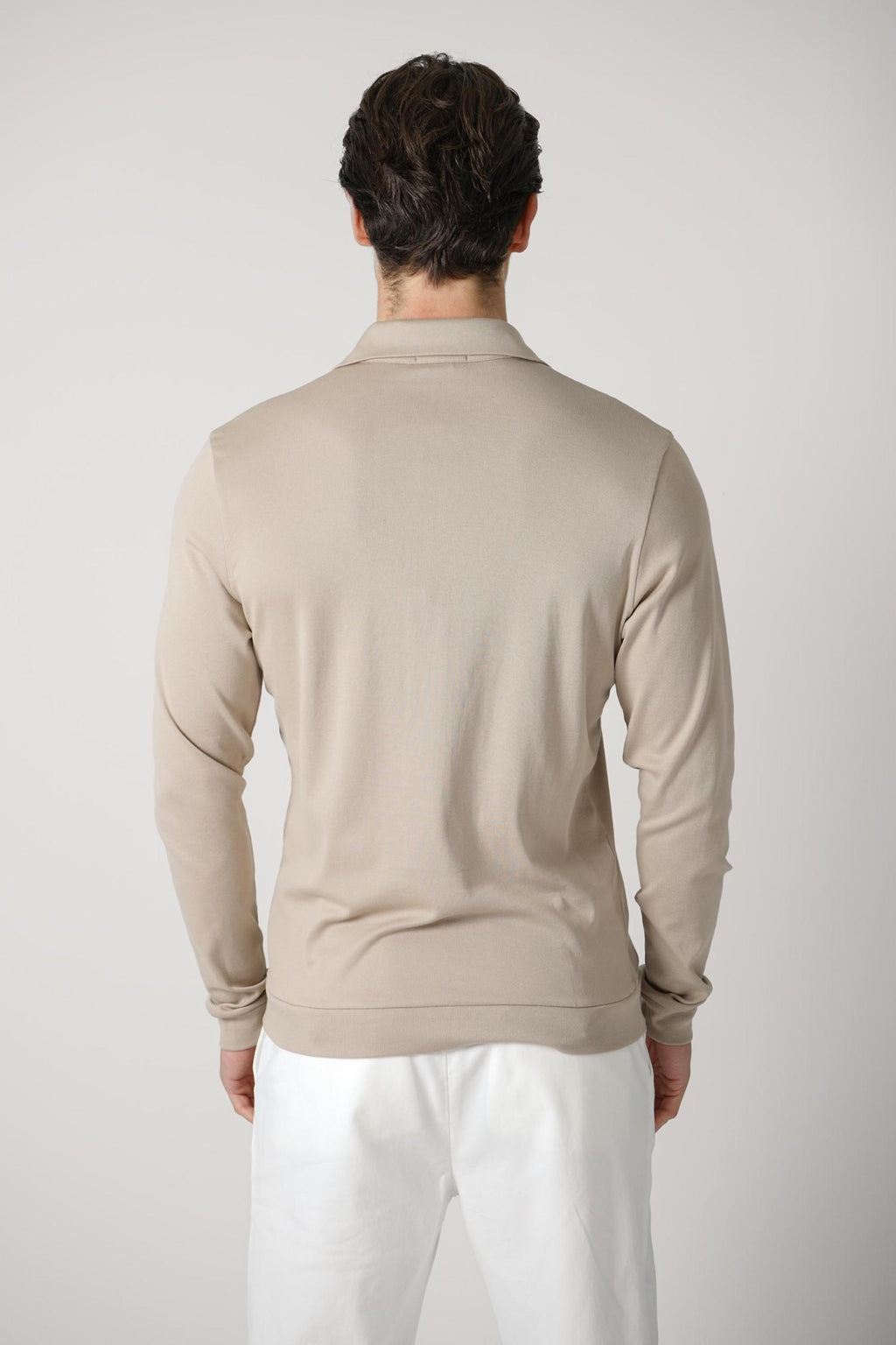 Stefan Brandt 100% Urpima Sea Island Polo Piedra
