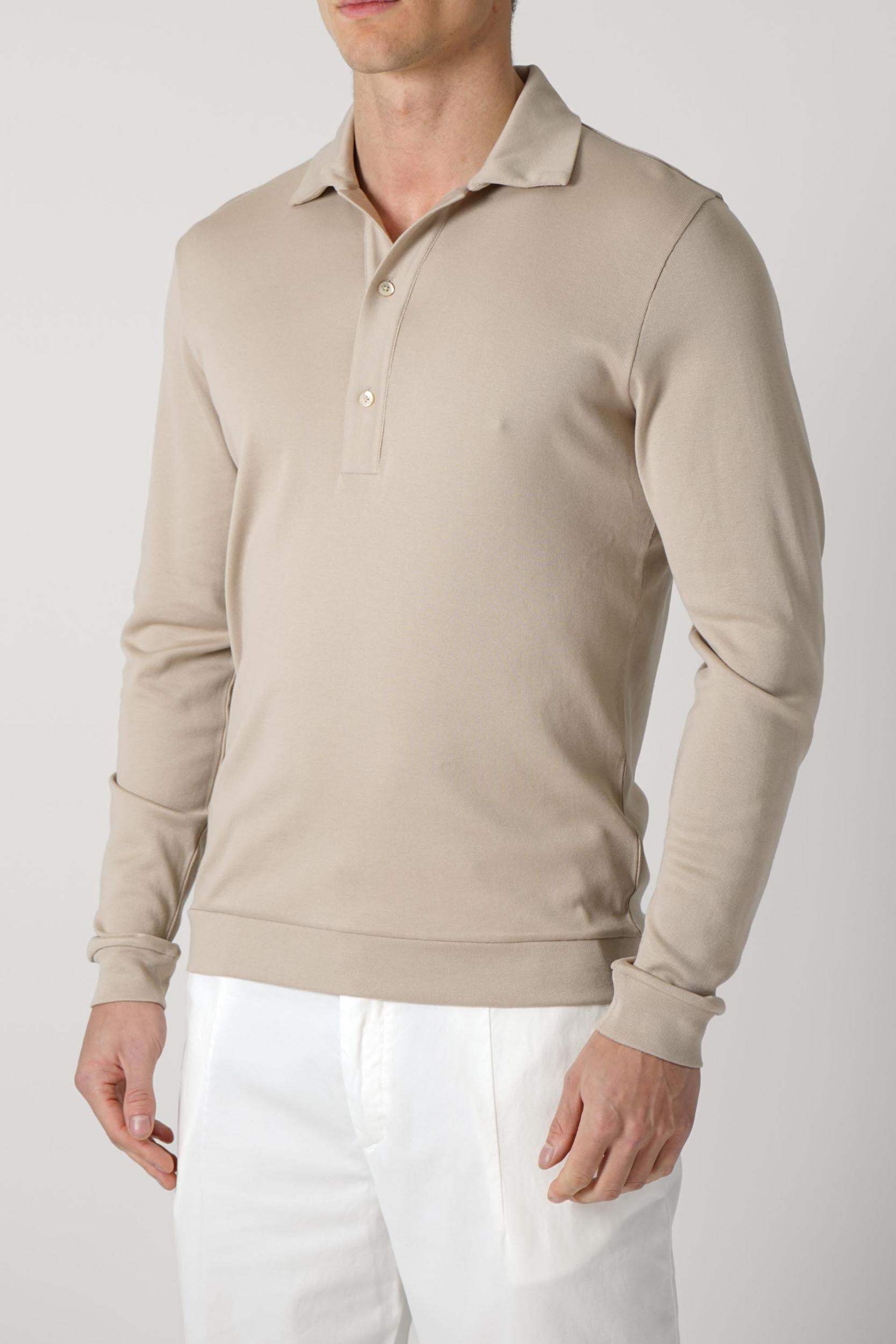 Stefan Brandt 100% Urpima Sea Island Polo Piedra