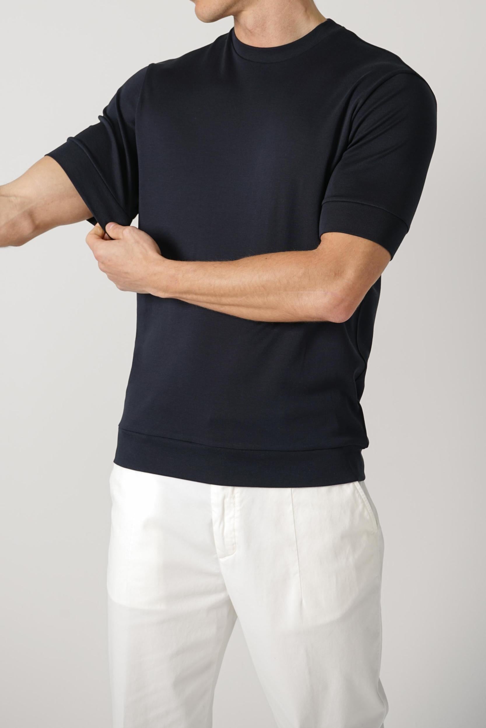 Stefan Brandt 100% Urpima Sea Island T-Shirt Acero