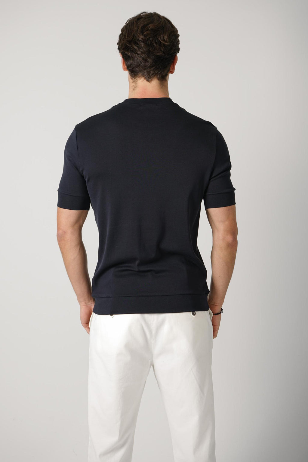 Stefan Brandt 100% Urpima Sea Island T-Shirt Acero