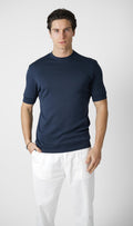 Stefan Brandt 100% Urpima Sea Island T-Shirt Acero