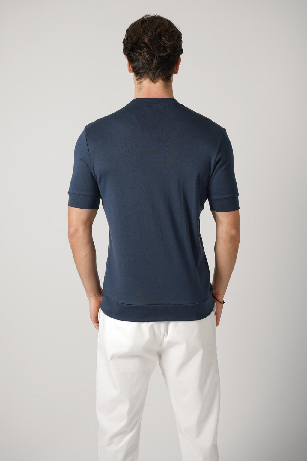 Stefan Brandt 100% Urpima Sea Island T-Shirt Acero