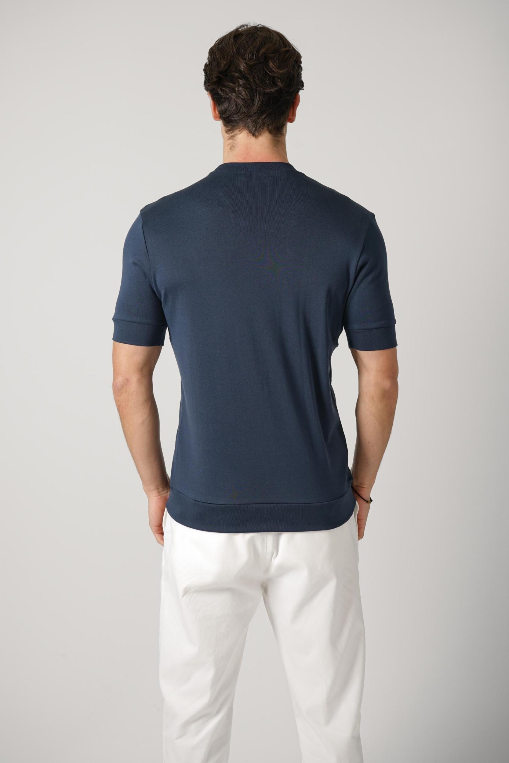 Stefan Brandt 100% Urpima Sea Island T-Shirt Acero